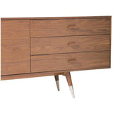 83 Inch Sideboard Large Brown Mid-Century Modern Sideboards LOOMLAN By Moe's Home