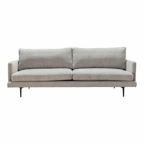 83 Inch Sofa Natural Mid-Century Modern Sofas & Loveseats LOOMLAN By Moe's Home