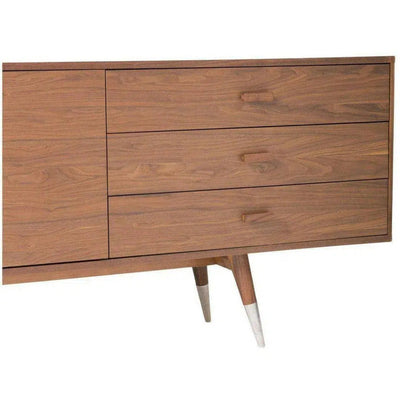 83 Inch Sideboard Large Brown Mid - Century - LOOMLAN - Moe's Home - Sideboards