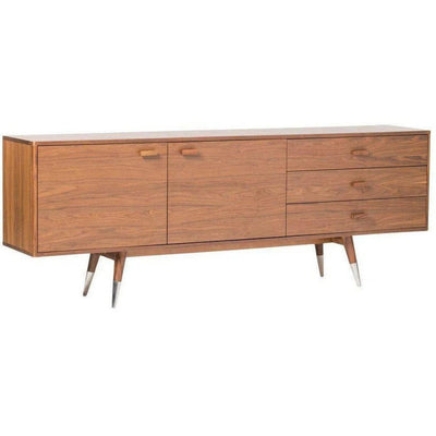 83 Inch Sideboard Large Brown Mid - Century - LOOMLAN - Moe's Home - Sideboards