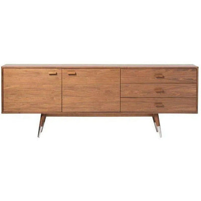 83 Inch Sideboard Large Brown Mid - Century - LOOMLAN - Moe's Home - Sideboards