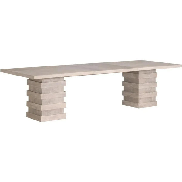 84-120" Plaza Extending Dining Table-Dining Tables-Essentials For Living-LOOMLAN