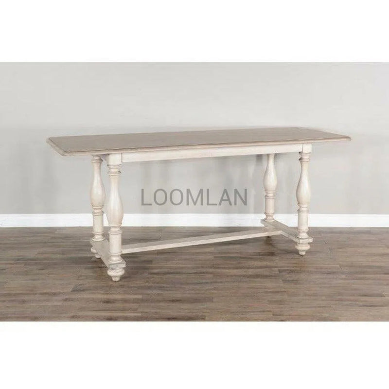 84"Large Counter Height Westwood Village Dining Table Counter Tables LOOMLAN By Sunny D