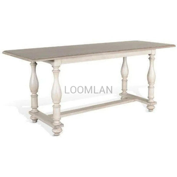 84"Large Counter Height Westwood Village Dining Table Counter Tables LOOMLAN By Sunny D