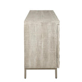 Tritan 3D Basket Weave Designed Wooden Sideboard