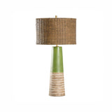 Manila Palm Ceramic Made Table Lamp