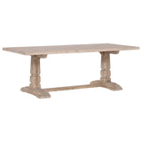 86-118" Hayes Reclaimed Wood Extendable Dining Table Dining Tables LOOMLAN By Essentials For Living