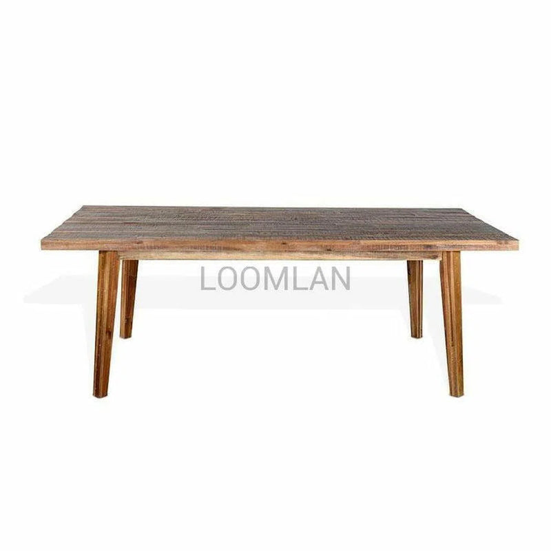 86" Large Rectangular Dining Table Seats 10 Farmhouse Dining Tables LOOMLAN By Sunny D