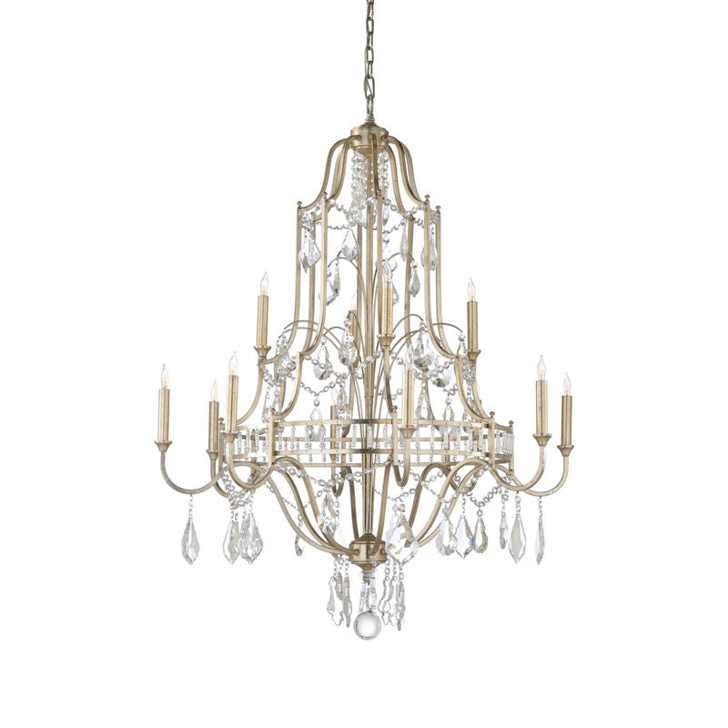 Buckhead Clear Crystal Elegance Chandelier