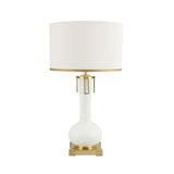 Eden Antique Brass Table Lamp