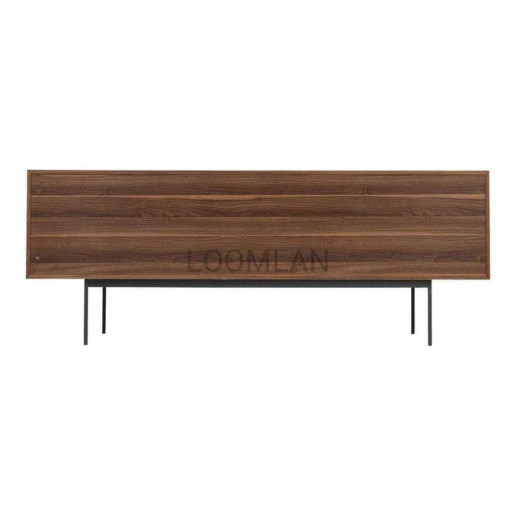 87 Inch Sideboard Brown Modern