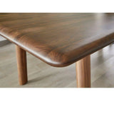 88 Inch Dining Table Walnut Brown Scandinavian Dining Tables LOOMLAN By Moe's Home