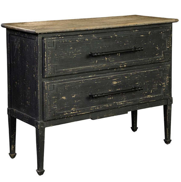 Brockton Wooden Black Chest