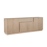 Arezza Sideboard Solid Oak Wood With Adjustable Shelving