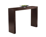 Arch Wooden Rectangular Console Table