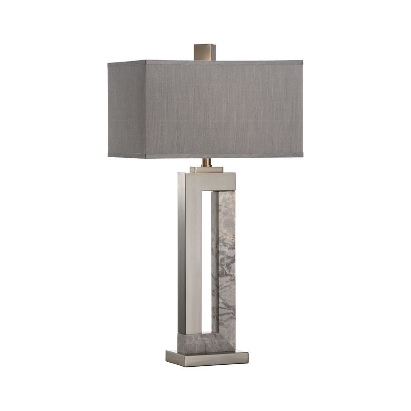 Jaxon Marble Made Grey Table Lamp