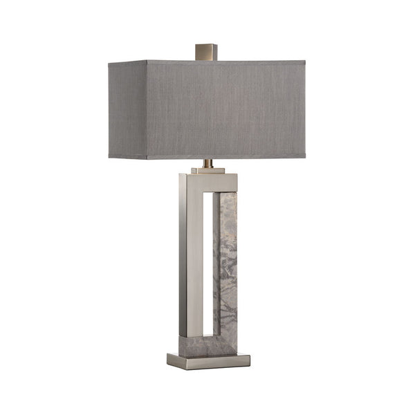 Jaxon Marble Made Grey Table Lamp