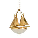 Regatta Gold Antique Finish Charm Chandelier