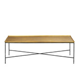 Boyles Brass Cocktail Coffee Table