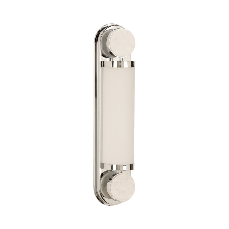 Emmons Modern Wall Sconce-Wall Sconces-Wildwood-Silver-Tall-LOOMLAN