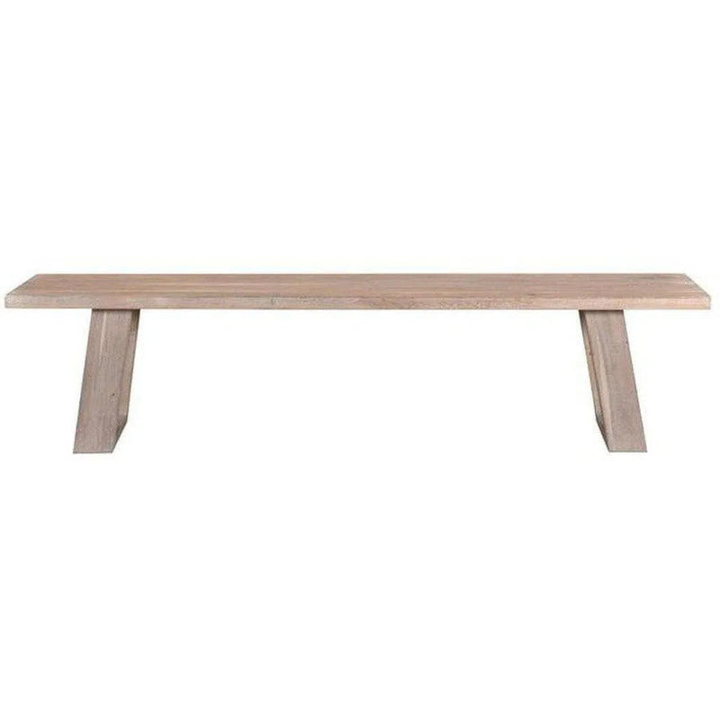 92 Inch Bench Grey Scandinavian Dining Benches LOOMLAN By Moe's Home