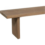 92" Solid Wood Natural Tone Koshi Dining Bench - LOOMLAN - Moe's Home - Dining Benches