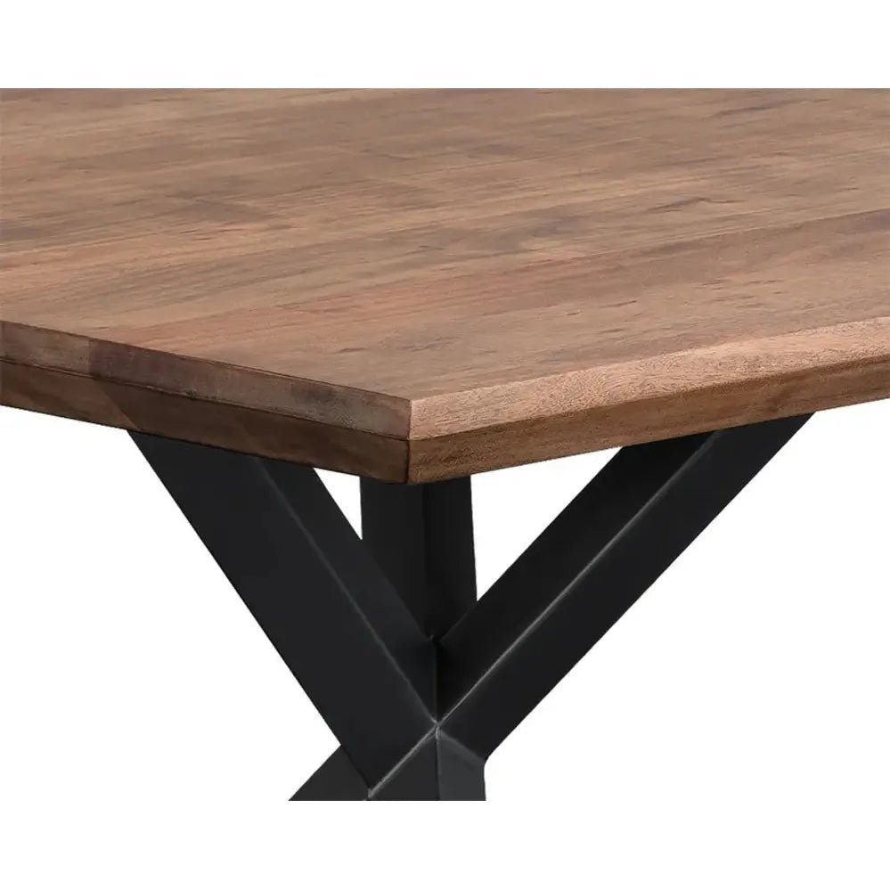 94" Lark Wooden Rectangular Dining Table - LOOMLAN - Dining Tables