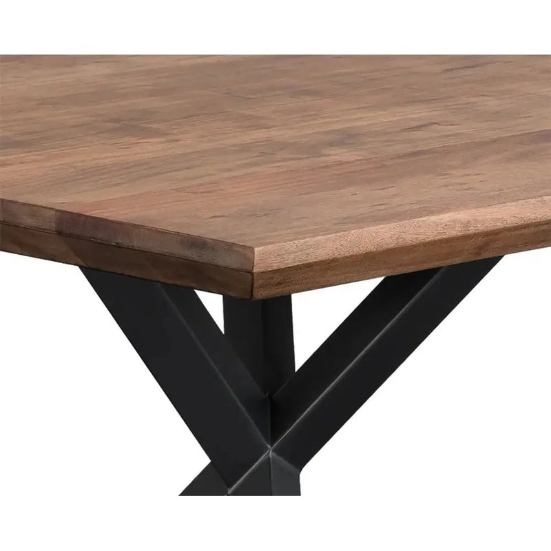 94" Lark Wooden Rectangular Dining Table - LOOMLAN - SUNPAN - Dining Tables