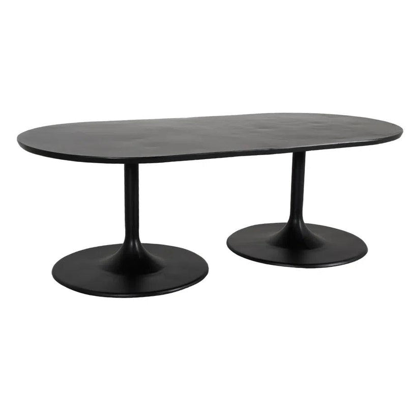 Castelle Tulip Aluminum Outdoor Oval Dining Table