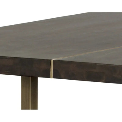 95" Donnelly Wooden Rectangular Dining Table - LOOMLAN - SUNPAN - Dining Tables