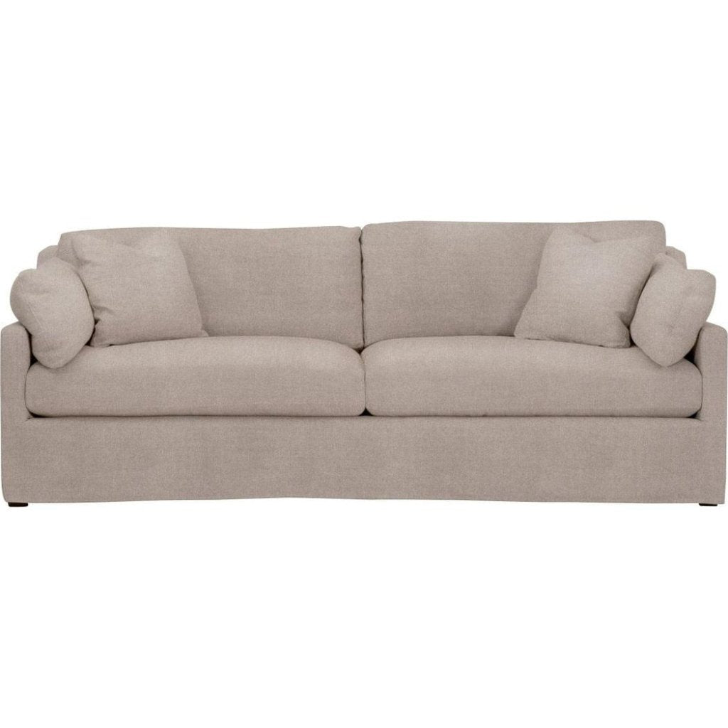 95" Lena Performance Fabric Slope Arm Sofa - LOOMLAN - Essentials For Living - Sofas & Loveseats