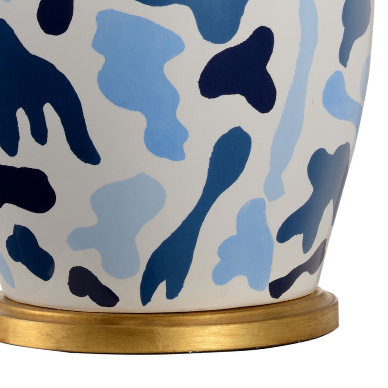 St. Germain Hand-Painted Artistic Design Table Lamp