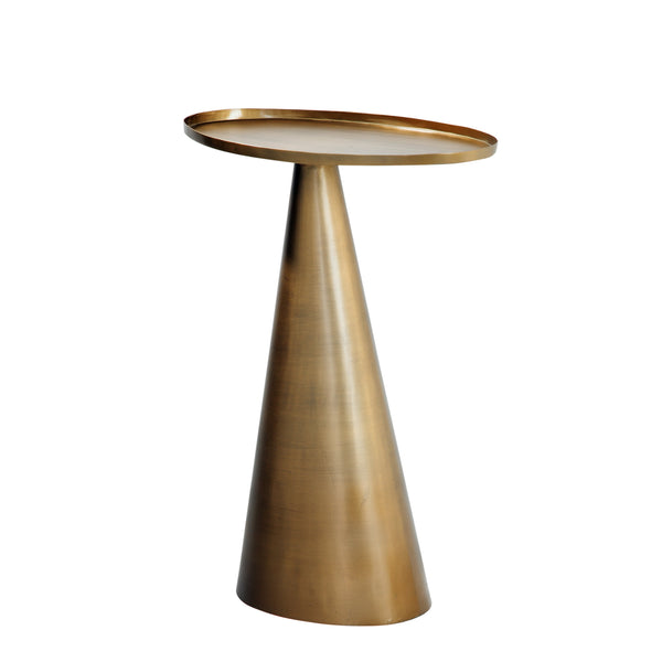 Charli Metal Gold Geometric Scatter Table