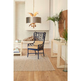 Gwyneth Rattan Frame Comfortable Wing Chair-Club Chairs-Wildwood-LOOMLAN