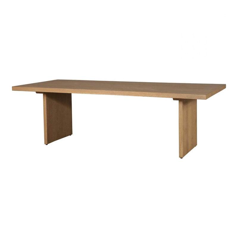 96" Solid Oak Wood Natural Tone Koshi Dining Table Dining Tables LOOMLAN By Moe's Home