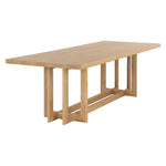 96" Disera Wooden Rectangular Dining Table - LOOMLAN - Dining Tables