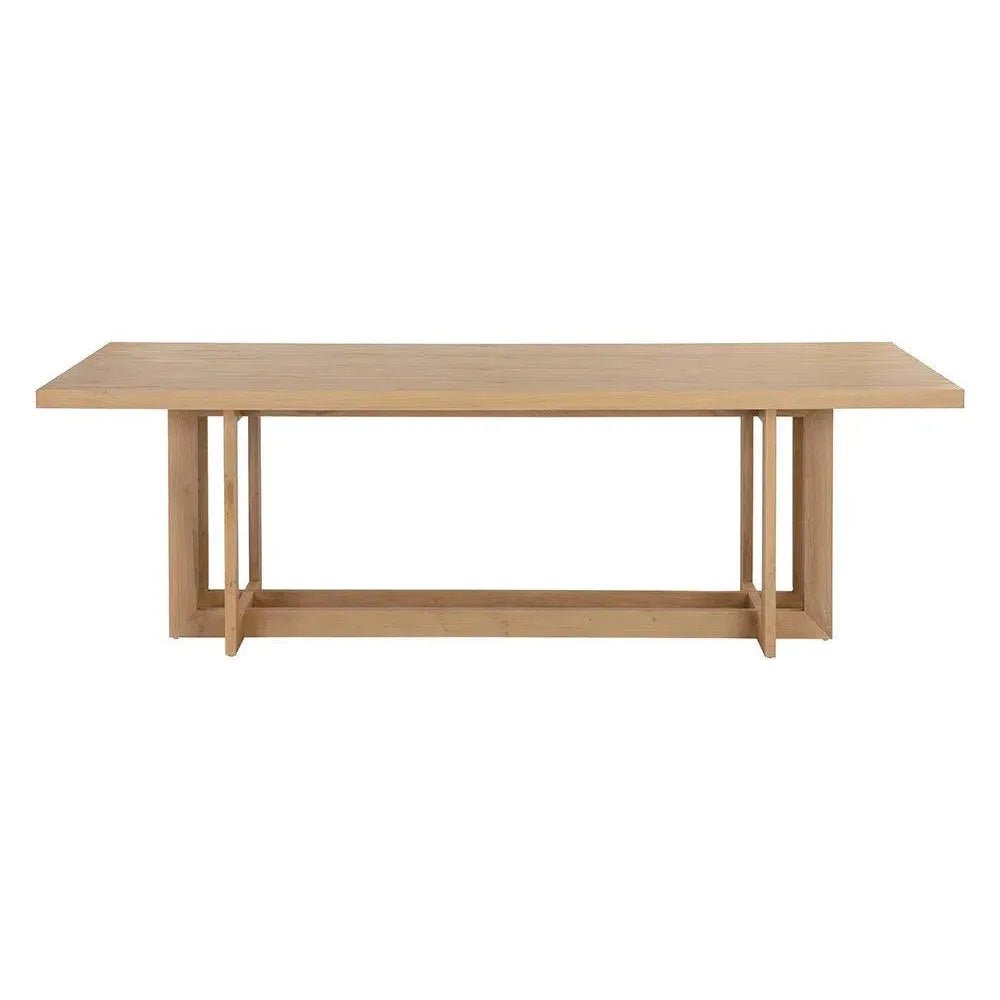 96" Disera Wooden Rectangular Dining Table - LOOMLAN - Dining Tables