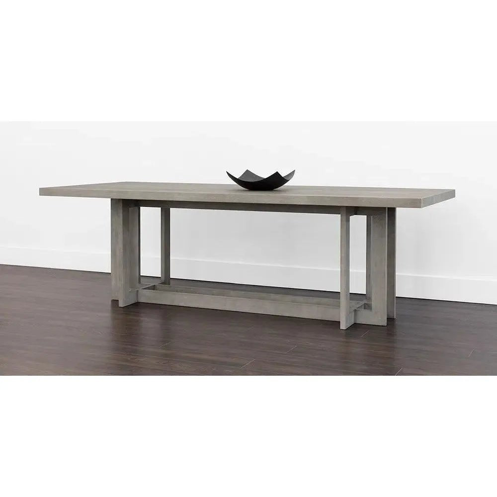 96" Disera Wooden Rectangular Dining Table - LOOMLAN - Dining Tables