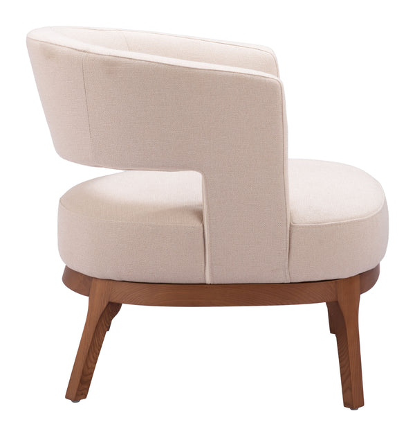 Penryn Beige Accent Chair With Arm