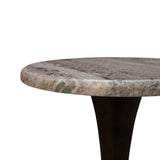 Trumpet Martini Marble Topped Round Table