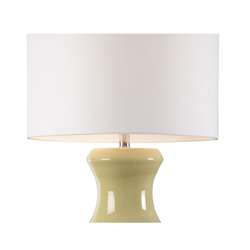 Shelbourne Ceramic With Acrylic Base Table Lamp