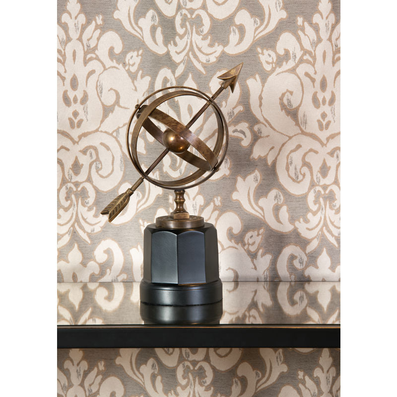 Armillary Gold Finish Sculpture