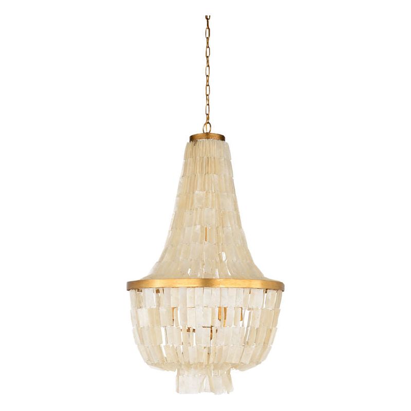 Ellison Modern Capiz Shells Chandelier