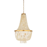 Ellison Modern Capiz Shells Chandelier