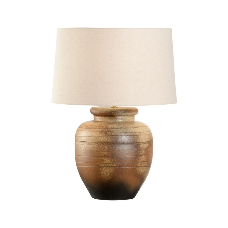 Rika Brown Japanese Craftsmanship Table Lamp