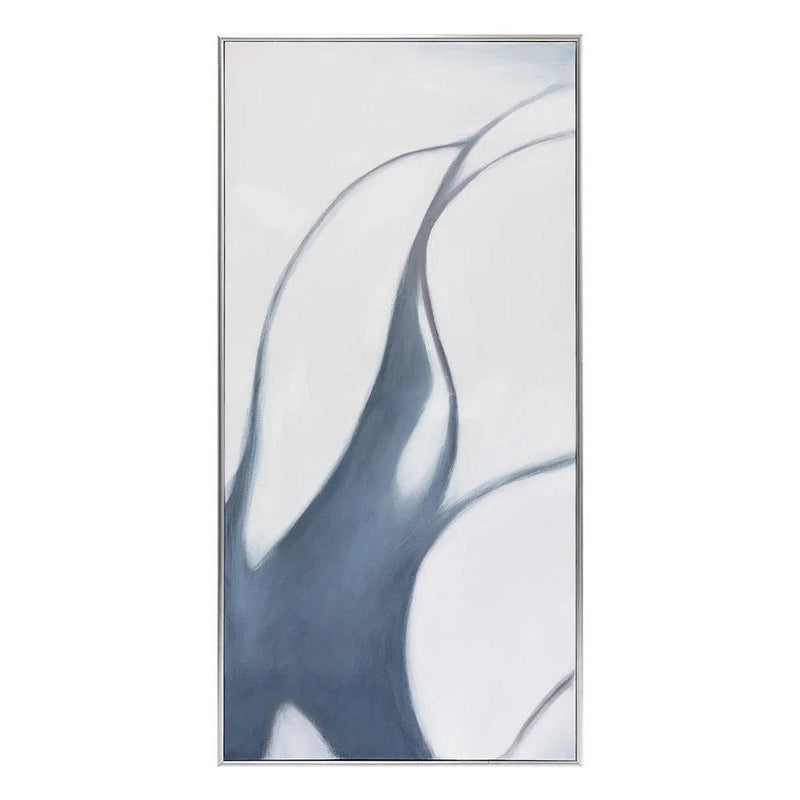 Meditation Wall Art Set Of 3 With Silver Floater Frame