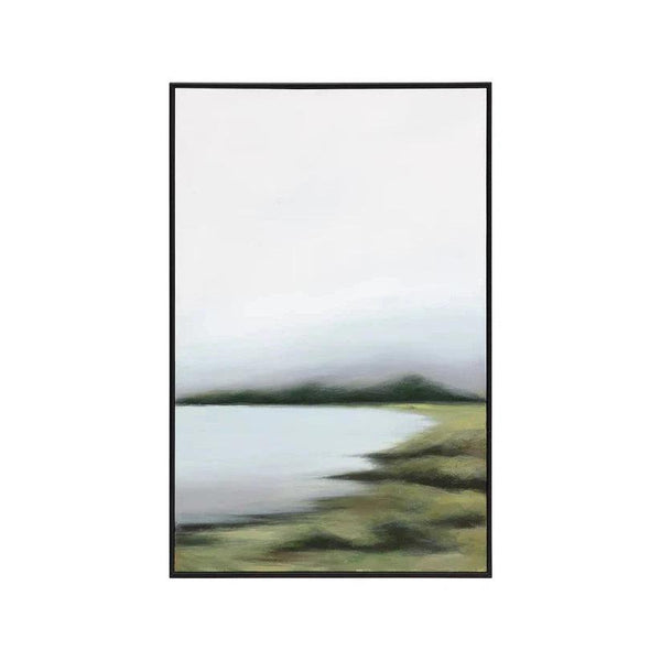 Lakeside Views Set Of 2 Hand-Painted Wall Art