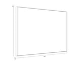 Smooth Operator 72" x 48" Light Brown Floater Frame Art