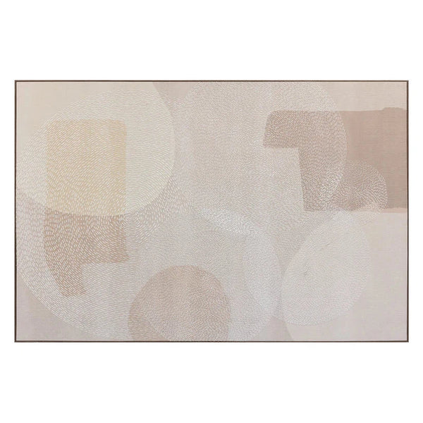 Smooth Operator 72" x 48" Light Brown Floater Frame Art