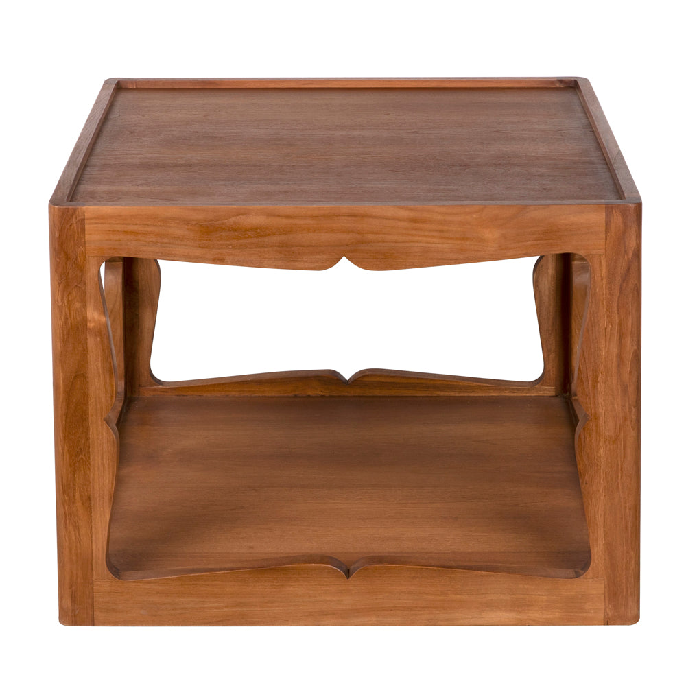 Kabbal Wooden Brown Side Table